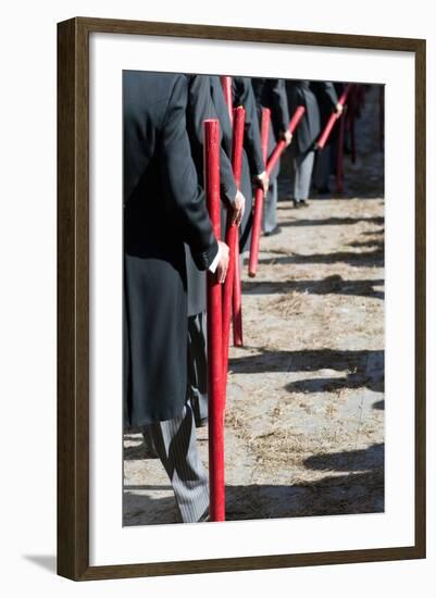 Church Candles in Spain-Felipe Rodriguez-Framed Photographic Print