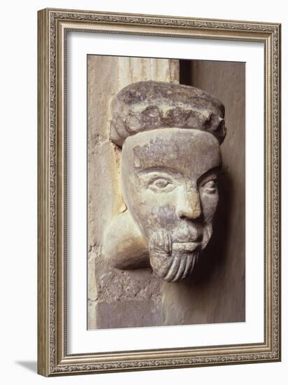 Church Carving-Den Reader-Framed Photographic Print