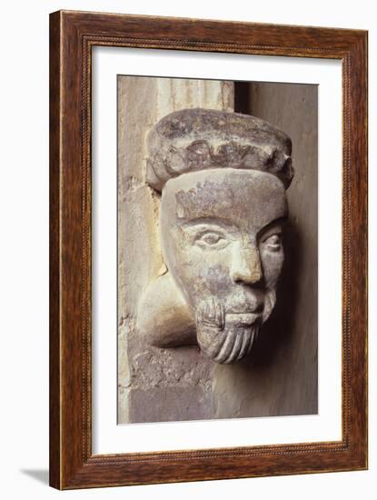 Church Carving-Den Reader-Framed Photographic Print