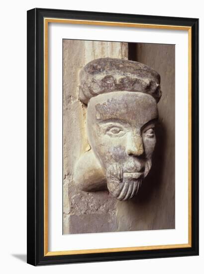 Church Carving-Den Reader-Framed Photographic Print