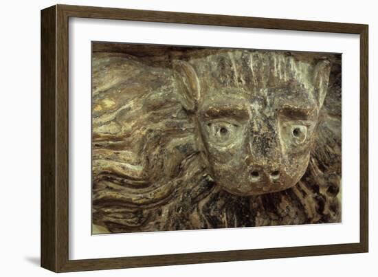 Church Carving-Den Reader-Framed Photographic Print