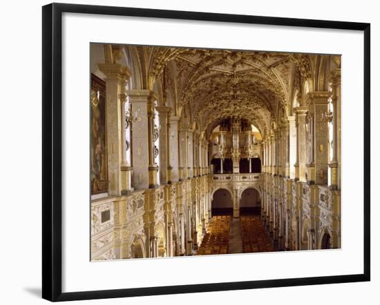 Church Choir and Organ, 1610-null-Framed Giclee Print