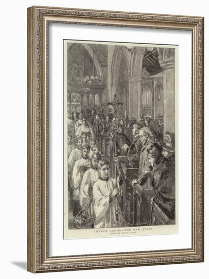 Church Choirs, the New Style-Sydney Prior Hall-Framed Giclee Print