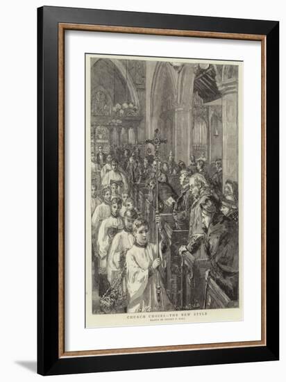 Church Choirs, the New Style-Sydney Prior Hall-Framed Giclee Print