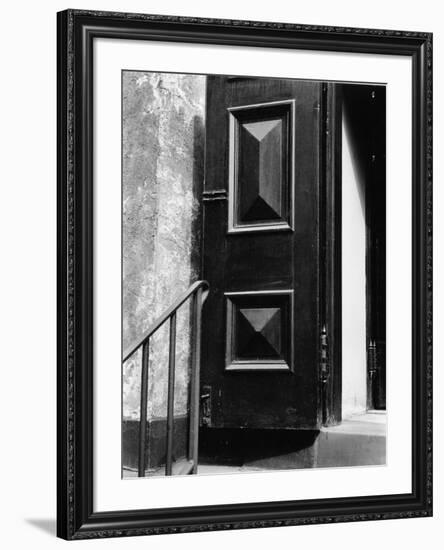 Church Door, Bowery, New York, 1946-Brett Weston-Framed Photographic Print