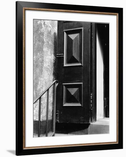 Church Door, Bowery, New York, 1946-Brett Weston-Framed Photographic Print