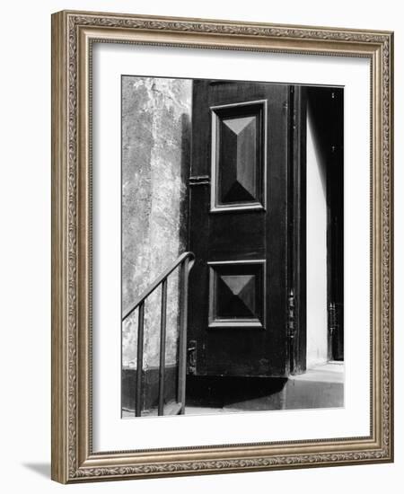 Church Door, Bowery, New York, 1946-Brett Weston-Framed Photographic Print