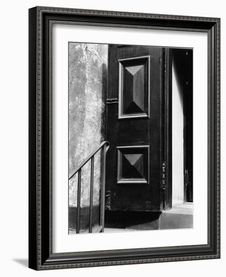Church Door, Bowery, New York, 1946-Brett Weston-Framed Photographic Print
