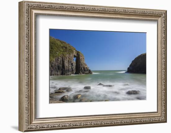 Church Doors Cove, Skrinkle Haven, Pembrokeshire Coast, Wales-Billy Stock-Framed Photographic Print