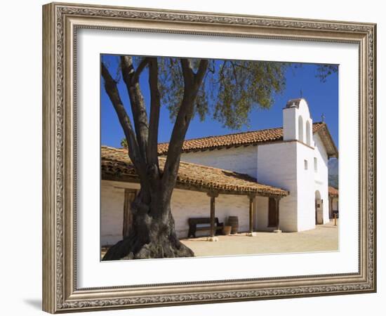 Church, El Presidio De Santa Barbara State Historic Park, Santa Barbara, California, United States -Richard Cummins-Framed Photographic Print