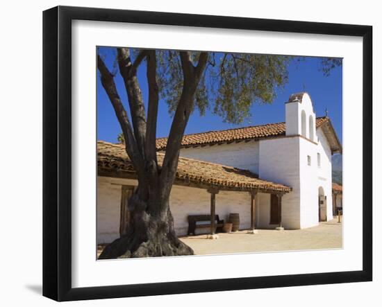 Church, El Presidio De Santa Barbara State Historic Park, Santa Barbara, California, United States -Richard Cummins-Framed Photographic Print