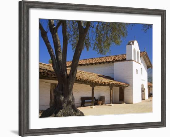 Church, El Presidio De Santa Barbara State Historic Park, Santa Barbara, California, United States -Richard Cummins-Framed Photographic Print