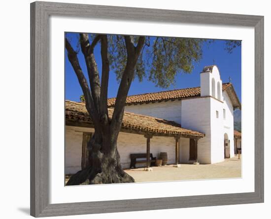 Church, El Presidio De Santa Barbara State Historic Park, Santa Barbara, California, United States -Richard Cummins-Framed Photographic Print