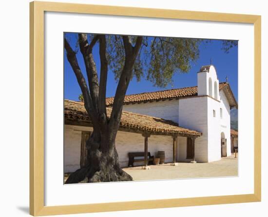 Church, El Presidio De Santa Barbara State Historic Park, Santa Barbara, California, United States -Richard Cummins-Framed Photographic Print