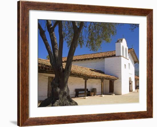 Church, El Presidio De Santa Barbara State Historic Park, Santa Barbara, California, United States -Richard Cummins-Framed Photographic Print