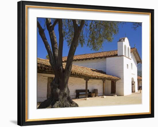 Church, El Presidio De Santa Barbara State Historic Park, Santa Barbara, California, United States -Richard Cummins-Framed Photographic Print