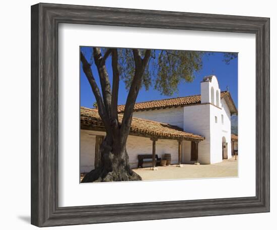 Church, El Presidio De Santa Barbara State Historic Park, Santa Barbara, California, United States -Richard Cummins-Framed Photographic Print