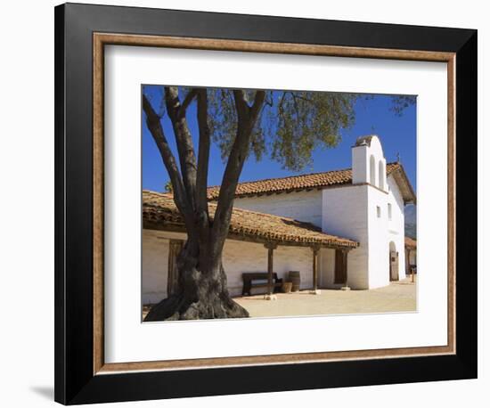 Church, El Presidio De Santa Barbara State Historic Park, Santa Barbara, California, United States -Richard Cummins-Framed Photographic Print