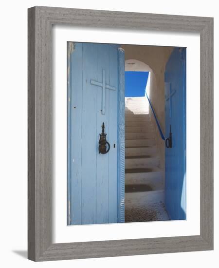 Church Entrance, Chania, Crete, Greek Islands, Greece, Europe-Sakis Papadopoulos-Framed Photographic Print