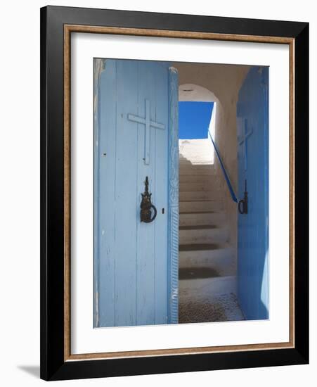 Church Entrance, Chania, Crete, Greek Islands, Greece, Europe-Sakis Papadopoulos-Framed Photographic Print