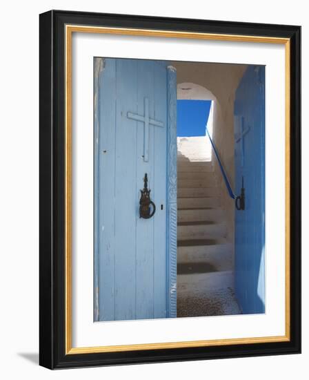 Church Entrance, Chania, Crete, Greek Islands, Greece, Europe-Sakis Papadopoulos-Framed Photographic Print