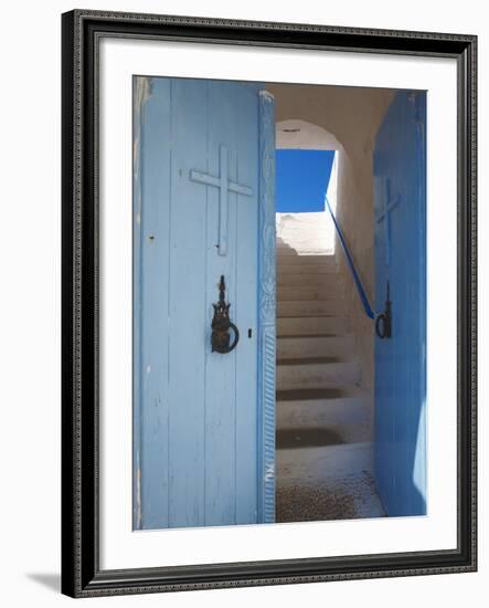 Church Entrance, Chania, Crete, Greek Islands, Greece, Europe-Sakis Papadopoulos-Framed Photographic Print