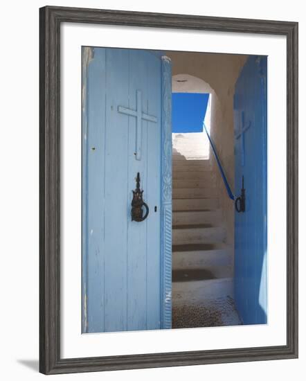 Church Entrance, Chania, Crete, Greek Islands, Greece, Europe-Sakis Papadopoulos-Framed Photographic Print