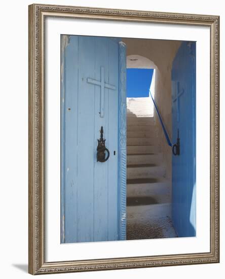 Church Entrance, Chania, Crete, Greek Islands, Greece, Europe-Sakis Papadopoulos-Framed Photographic Print