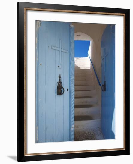 Church Entrance, Chania, Crete, Greek Islands, Greece, Europe-Sakis Papadopoulos-Framed Photographic Print