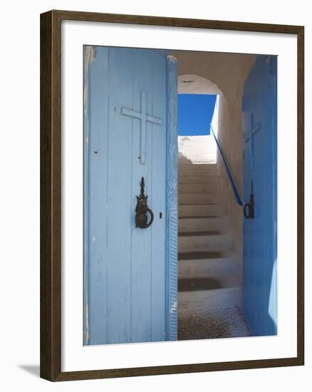 Church Entrance, Chania, Crete, Greek Islands, Greece, Europe-Sakis Papadopoulos-Framed Photographic Print