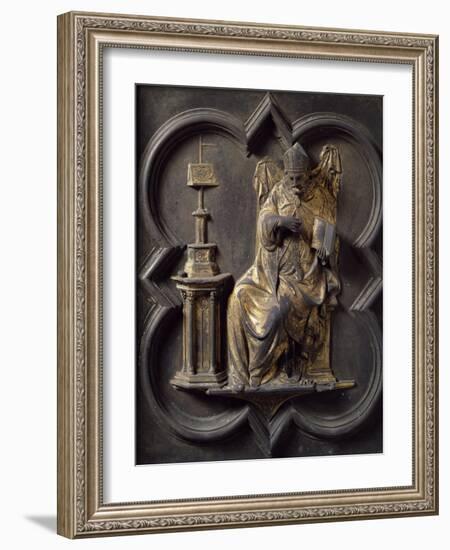 Church Father, Panel-Lorenzo Ghiberti-Framed Giclee Print