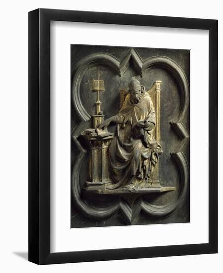 Church Fathers, Panel-Lorenzo Ghiberti-Framed Giclee Print