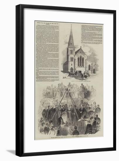 Church for the Seamen of the Port of London-null-Framed Giclee Print