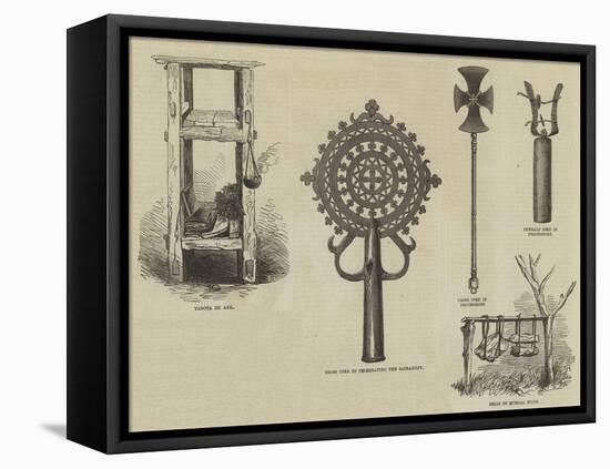 Church Furniture of Abyssinia-null-Framed Premier Image Canvas