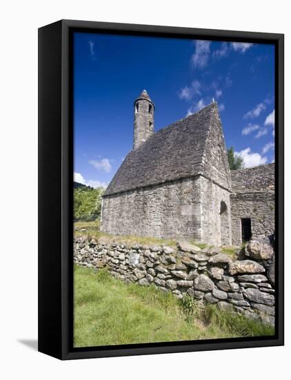 Church, Glendalough, County Wicklow, Ireland-William Sutton-Framed Premier Image Canvas