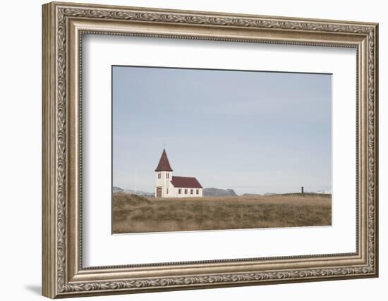 Church Hellnakirkja, Hellnar, Snaefellsnes, West Iceland-Julia Wellner-Framed Photographic Print