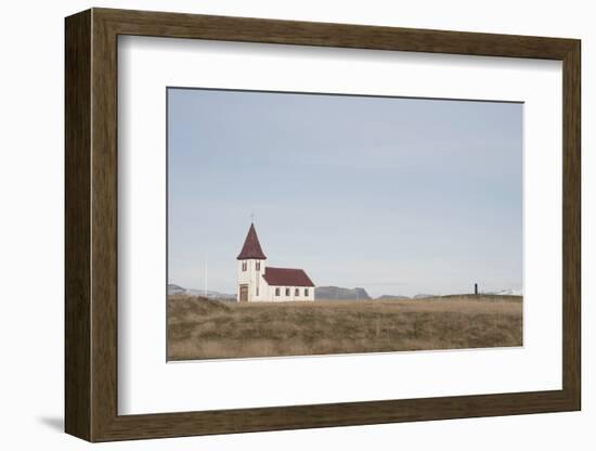 Church Hellnakirkja, Hellnar, Snaefellsnes, West Iceland-Julia Wellner-Framed Photographic Print