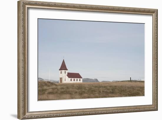 Church Hellnakirkja, Hellnar, Snaefellsnes, West Iceland-Julia Wellner-Framed Photographic Print