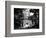 Church, Historic Philadelphia Center, Philadelphia, Pennsylvania, US, Black and White Photography-Philippe Hugonnard-Framed Photographic Print