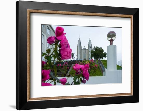 Church in Akureyri-Catharina Lux-Framed Photographic Print