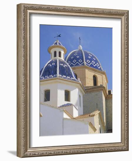 Church in Altea, Valencia, Spain, Europe-Rolf Richardson-Framed Photographic Print