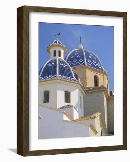 Church in Altea, Valencia, Spain, Europe-Rolf Richardson-Framed Photographic Print