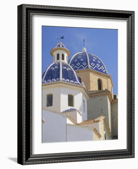 Church in Altea, Valencia, Spain, Europe-Rolf Richardson-Framed Photographic Print