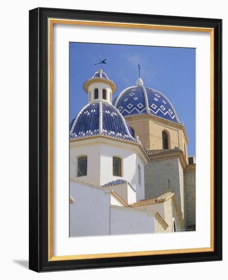 Church in Altea, Valencia, Spain, Europe-Rolf Richardson-Framed Photographic Print