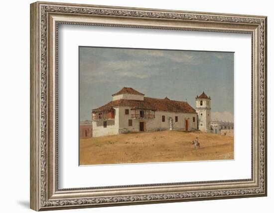 Church in Barranquilla, Colombia-Frederic Edwin Church-Framed Premium Giclee Print