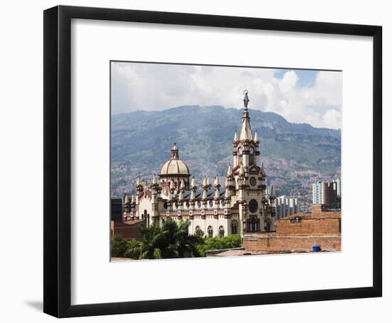 Church in Medellin, Colombia, South America-Christian Kober-Framed Photographic Print