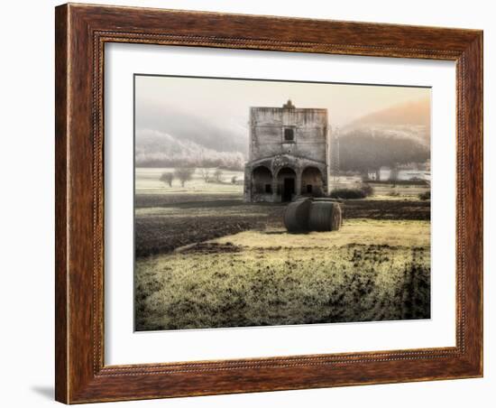 Church in Navelli-Andrea Costantini-Framed Photographic Print