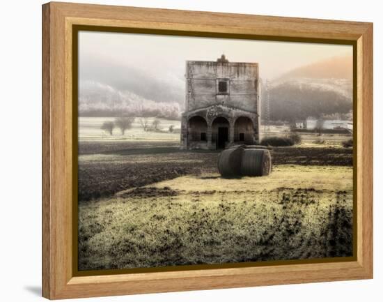 Church in Navelli-Andrea Costantini-Framed Premier Image Canvas