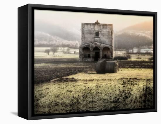 Church in Navelli-Andrea Costantini-Framed Premier Image Canvas