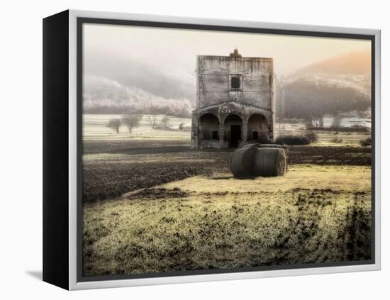 Church in Navelli-Andrea Costantini-Framed Premier Image Canvas